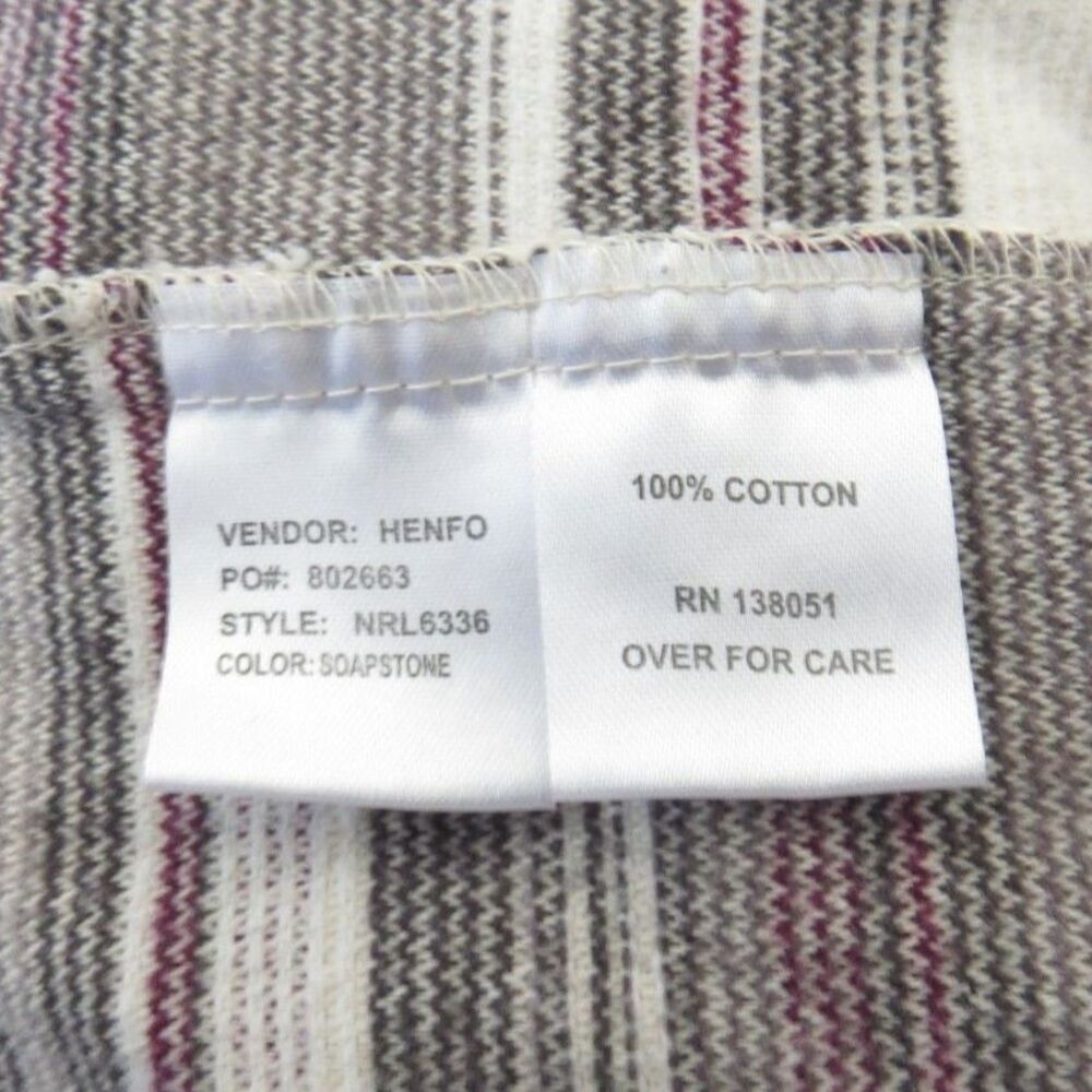 North River Outfitters Womens Baja Pullover Hoodie Striped L EUC - Picture 10 of 11